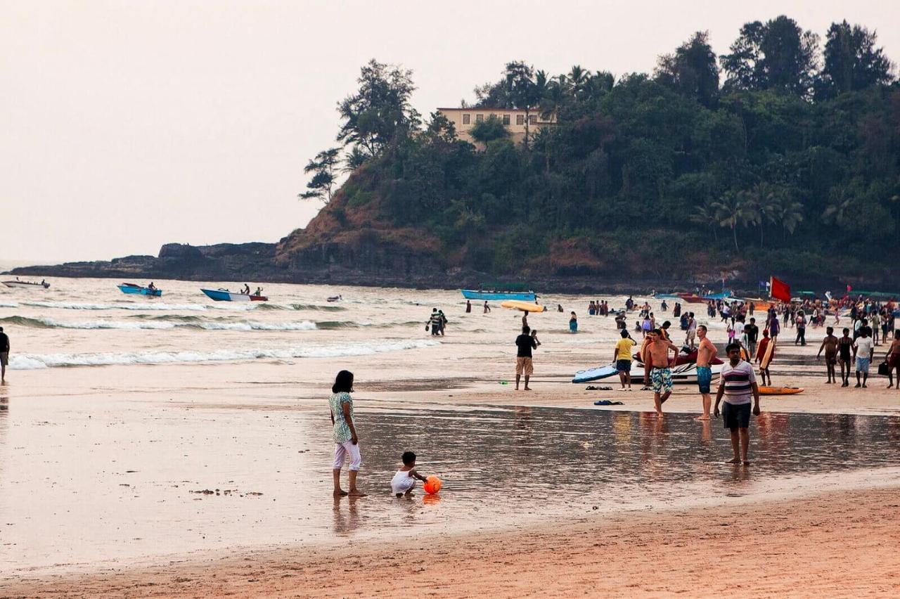 Baga Beach Inn Esterno foto